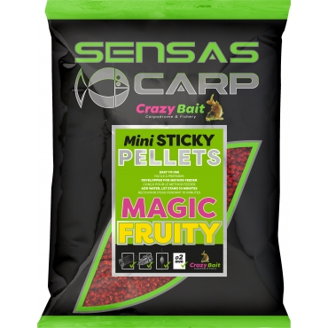 Sensas Mini Sticky Pellets Magic Fruity 700g