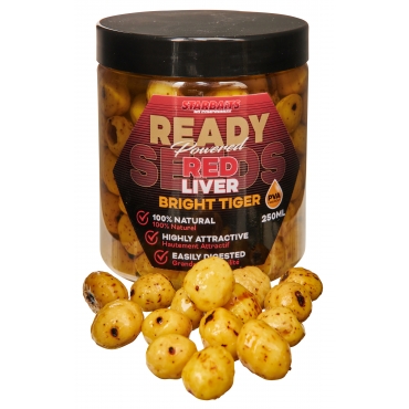 Starbaits Ready Seeds Bright Tiger Red Liver 250ml