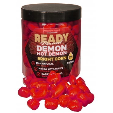 Starbaits Ready Seeds Bright Corn Demon Hot 250ml