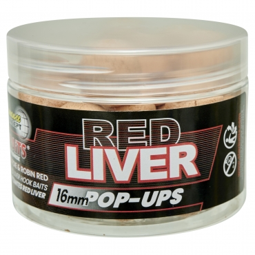 Starbaits Red Liver Pop-up 16mm 50g